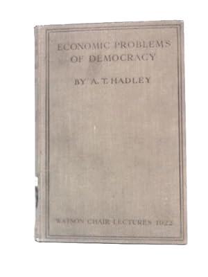 Imagen del vendedor de Economic Problems of Democracy a la venta por World of Rare Books