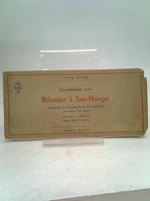 Seller image for Oversiktskart Over Bilveieri Sor Norge for sale by World of Rare Books