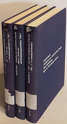 Methoden der Analytischen Chemie: Eine Einführung (2 Bände KOMPLETT in 3 Büchern) - Bd.1: Trennun...