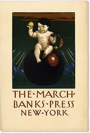 Original Wood Engraving in Colors for the Marchbanks Press, New York, 1923