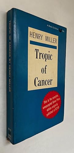 Seller image for Tropic of Cancer for sale by BIBLIOPE by Calvello Books