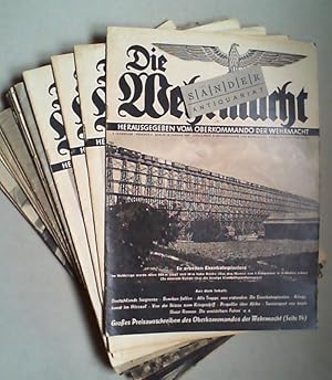 Die Wehrmacht. Hg. vom Oberkommando der Wehrmacht. Jg. 3 (1939), Hefte 2-5, 7, 9, 11-14, 16-26 (z...