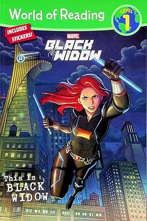 Seller image for This Is Black Widow (With Stickers) (World of Reading) for sale by Adventures Underground