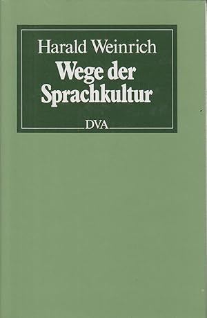 Bild des Verk�ufers f�r Wege der Sprachkultur zum Verkauf von Leipziger Antiquariat