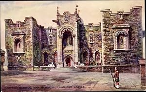 Bild des Verkufers fr Knstler Ansichtskarte / Postkarte Edinburgh Schottland, Scottish National War Memorial, Edinburgh Castle zum Verkauf von akpool GmbH