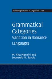 Image du vendeur pour Grammatical Categories: Variation in Romance Languages mis en vente par moluna