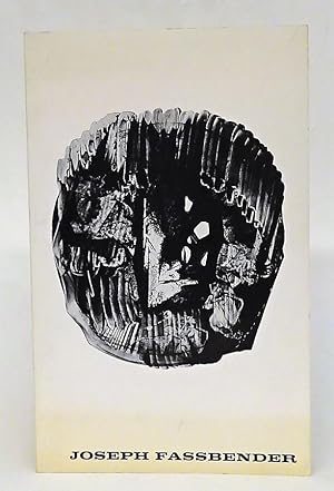 Seller image for Joseph Fassbender. Klnischer Kunstverein, 8. Juni bis 14. Juli '68 for sale by Der Buchfreund