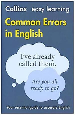 Immagine del venditore per Common Errors in English venduto da BuchWeltWeit Ludwig Meier e.K.