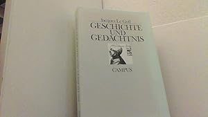 Seller image for Geschichte und Gedchtnis. for sale by Antiquariat Uwe Berg