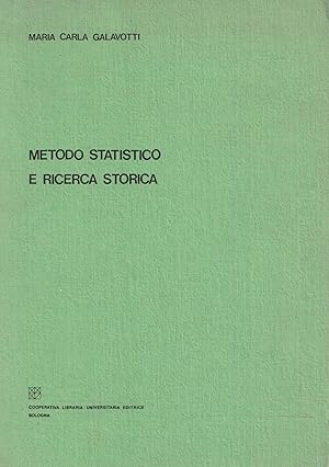 Metodo statistico e ricerca storica