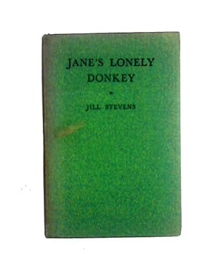 Imagen del vendedor de Jane's Lonely Donkey a la venta por World of Rare Books