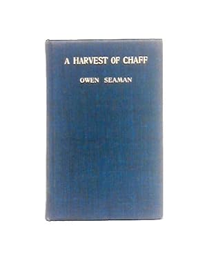 Image du vendeur pour A Harvest of Chaff mis en vente par World of Rare Books