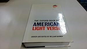 Seller image for The Oxford Book of American Light Verse for sale by BoundlessBookstore