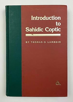 Seller image for Introduction to Sahidic Coptic for sale by Meretseger Books