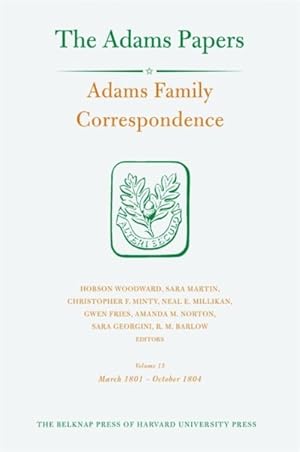 Imagen del vendedor de Adams Family Correspondence : March 1801 ? October 1804 a la venta por GreatBookPrices