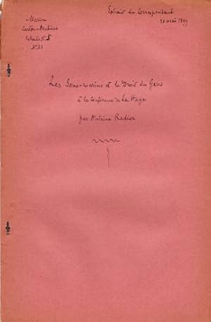 Imagen del vendedor de Les Sous-Marines et le Droit des Gens a la Conf rence de la Haye. Seiten 470-485 aus : La Revue de Paris, 10.Mai 1899. a la venta por Antiquariat Heinz Tessin