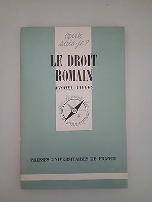 Le droit romain