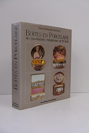 Imagen del vendedor de Boites en Porcelaine des Manufactures Europennes au 18e sicle a la venta por Librairie du Levant