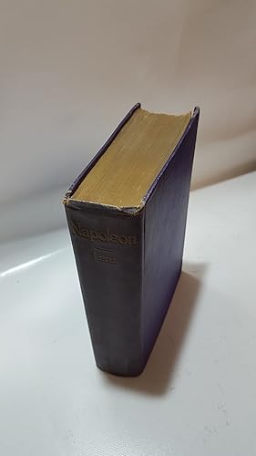 Seller image for Napoleon A Biographical Study for sale by Cambridge Rare Books