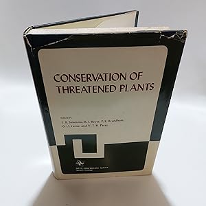 Immagine del venditore per Conservation of Threatened Plants (Nato Conference Series) venduto da Cambridge Rare Books