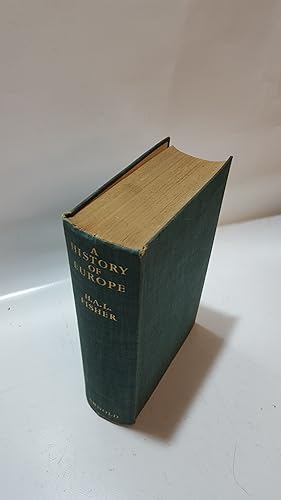 Bild des Verkufers fr A History Of Europe Complete Edition In One Volume zum Verkauf von Cambridge Rare Books