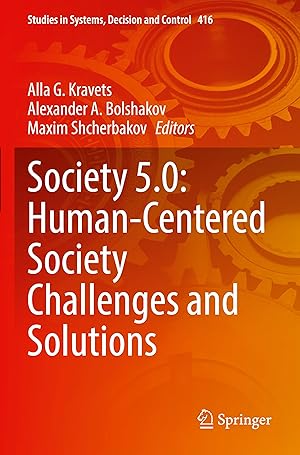 Imagen del vendedor de Society 5.0: Human-Centered Society Challenges and Solutions a la venta por moluna