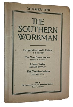The Southern Workman, Vol. XLIX, No. 10 (October, 1920)