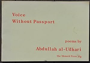 Seller image for VOICE WITHOUT PASSPORT Poems for sale by Dodman Books