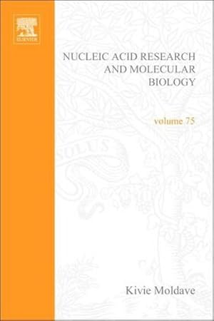 Image du vendeur pour Progress in Nucleic Acid Research and Molecular Biology mis en vente par BuchWeltWeit Ludwig Meier e.K.