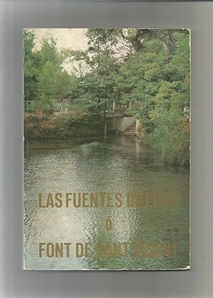 Imagen del vendedor de Las fuentes de Lria  Font de Sant Vicent. a la venta por Librera El Crabo