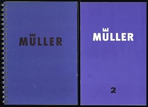 Seller image for Mueller: Skulpturen und Zeichnungen, 1985-1994. - for sale by Libresso Antiquariat, Jens Hagedorn