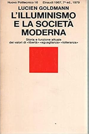 L' illuminismo e la societa moderna