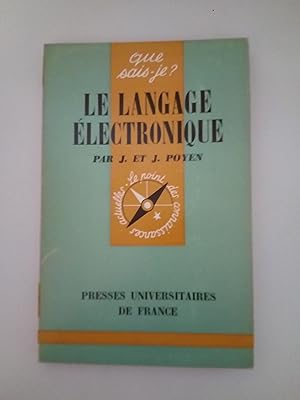 Le langage électronique