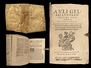 Bild des Verkufers fr Auli Gellii Luculentissimi Scriptoris, Noctes Atticae zum Verkauf von Schilb Antiquarian