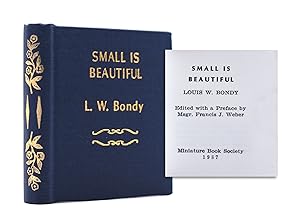 Seller image for Small is Beautiful for sale by The Old Mill Bookshop