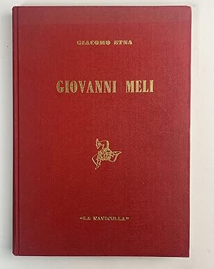 Immagine del venditore per Giovanni Meli venduto da librisaggi