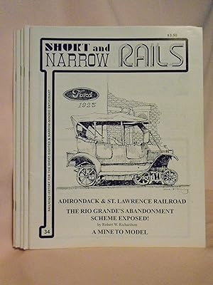 Immagine del venditore per SHORT AND NARROW RAILS, ISSUES 27, 28, 30, 31 & 34 venduto da Robert Gavora, Fine & Rare Books, ABAA