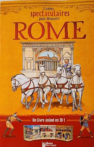 3 scènes spectaculaires pour découvrir Rome: Un livre animé en 3D!