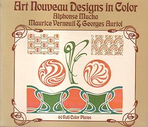 Image du vendeur pour Art Nouveau Designs in Color. mis en vente par Versandantiquariat Boller