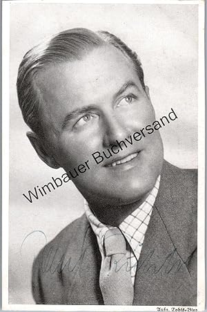 Bild des Verkufers fr Original Autogramm Paul Richter (1889-1961) /// Autograph signiert signed signee zum Verkauf von Antiquariat im Kaiserviertel | Wimbauer Buchversand