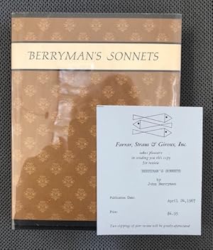 Seller image for Berryman's Sonnets for sale by The Groaning Board