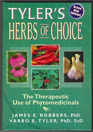 Bild des Verkufers fr Tyler's Herbs of Choice: The Therapeudic Use of Phytomedicinals zum Verkauf von Bayfront Bookshelf