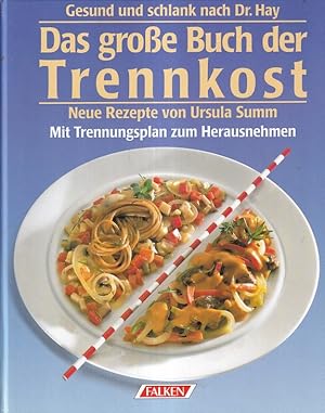 Das grosse Buch der Trennkost : Gesund und schlank nach Dr. Hay.