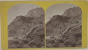 Bild des Verkufers fr View of Grand Caon walls near mouth of Diamond River. No. 20 zum Verkauf von Ken Sanders Rare Books, ABAA