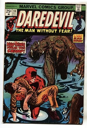 DAREDEVIL #114 1975-MARVEL-1st DEATH-STALKER-comic book