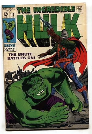 INCREDIBLE HULK #112-comic book-MARVEL VG