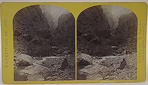 Bild des Verkufers fr The Caon of Kanab Creek, near its junction with the Grand Caon of the Colorado River. No. 16 zum Verkauf von Ken Sanders Rare Books, ABAA