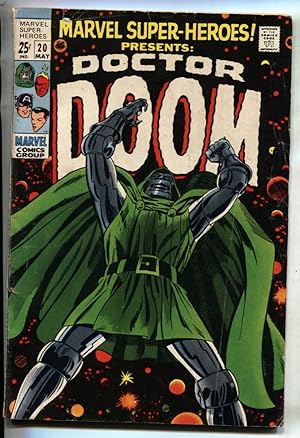 Marvel Super-Heroes #20--DOCTOR DOOM--1969--comic book--VG