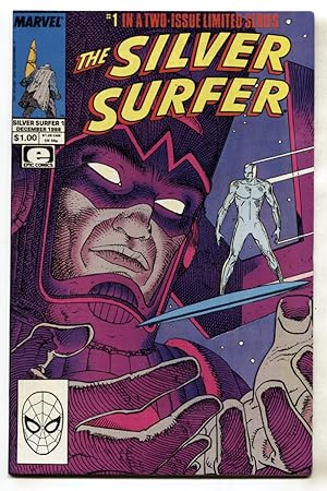 Seller image for SILVER SURFER #1-1988 - MARVEL COMICS Epic-Moebius comic book for sale by DTA Collectibles