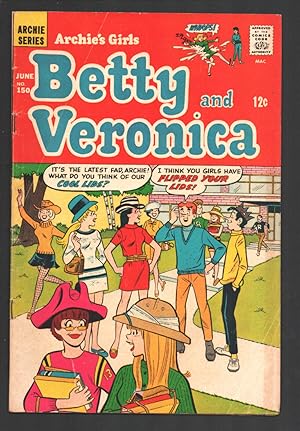 Imagen del vendedor de Archie's Girls Betty & Veronica #150 1968-Wacky hats cover-Pin-up pages-G a la venta por DTA Collectibles